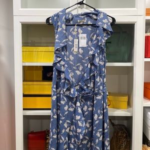 Max Studio Wrap Hi-Lo Dress
